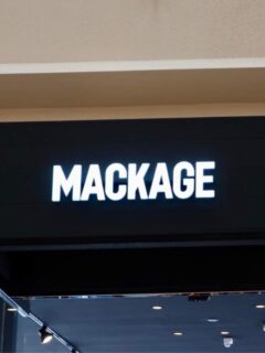 Canadian apparel company mackage brand.